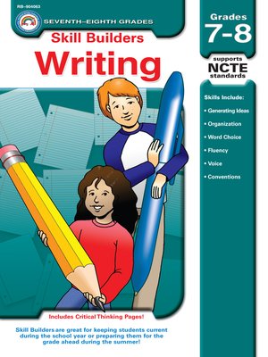 cover image of Writing, Grades 7 - 8
